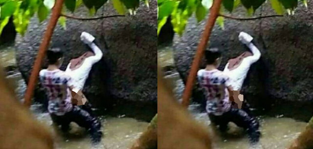 Astaqfirullah,,,,! Komentar Binatangpun Datang Usai Unggah Foto H0t Cewek Berhijab Lagi Indehoy di Sungai Yang Selama Ini Bikin Heboh Netter