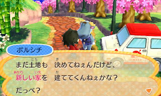 どうぶつの森「ハッピーホームデザイナー」プレイ日記。ボルシチさん編。