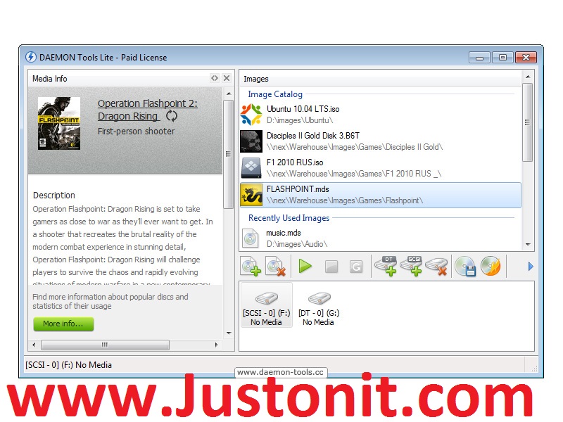 Justonit PC Software: DAEMON Tools Lite 10.2.0 Free Serial ...