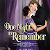 Review: One Night to Remember by Erica Ridley