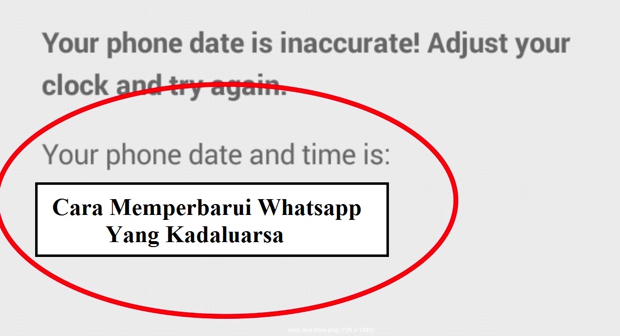 Cara Memperbarui Whatsapp Yang Kadaluarsa