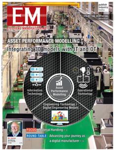 EM Efficient Manufacturing - July 2016 | TRUE PDF | Mensile | Professionisti | Tecnologia | Industria | Meccanica | Automazione
The monthly EM Efficient Manufacturing offers a threedimensional perspective on Technology, Market & Management aspects of Efficient Manufacturing, covering machine tools, cutting tools, automotive & other discrete manufacturing.
EM Efficient Manufacturing keeps its readers up-to-date with the latest industry developments and technological advances, helping them ensure efficient manufacturing practices leading to success not only on the shop-floor, but also in the market, so as to stand out with the required competitiveness and the right business approach in the rapidly evolving world of manufacturing.
EM Efficient Manufacturing comprehensive coverage spans both verticals and horizontals. From elaborate factory integration systems and CNC machines to the tiniest tools & inserts, EM Efficient Manufacturing is always at the forefront of technology, and serves to inform and educate its discerning audience of developments in various areas of manufacturing.