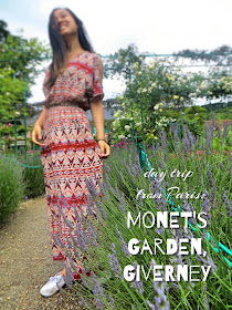Monet's Garden, Clos Normand. Lavender