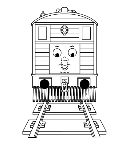 Printable Coloring Pages on Free Printable Disney Cars Thomas The Tank