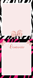 Pink, Fucsia and Zebra Free Printable Labels. 