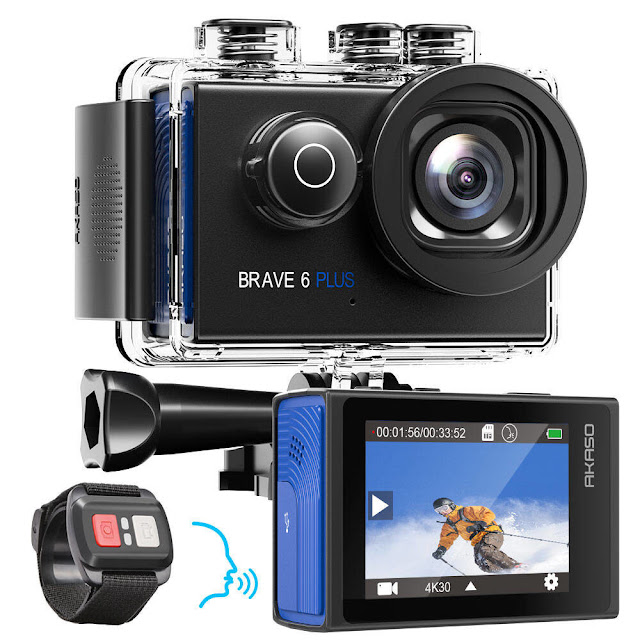AKASO Announces the New Brave 6 Plus Action Camera - Tech News 24h