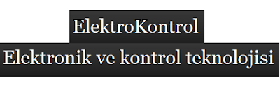 elektrokontrol blog yayında