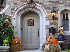 Ideas para decorar la puerta de entrada en Halloween