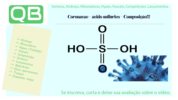 Coronavac - ácido sulfúrico - Composição!!!