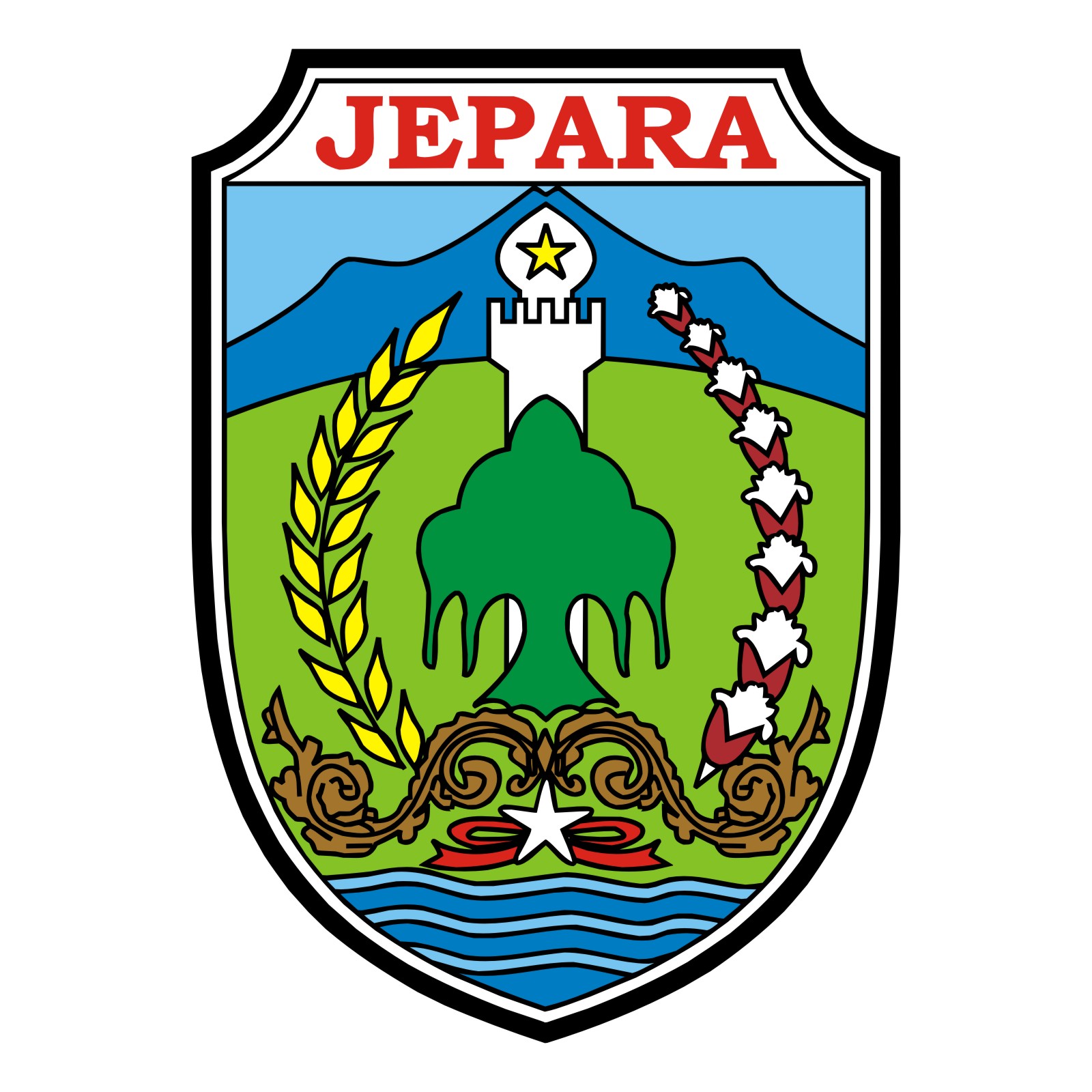 Logo Kabupaten Jepara  Dan Maknanya ada di jepara 