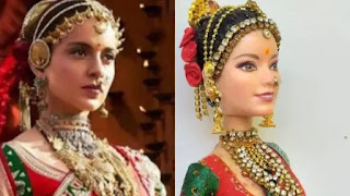 childrens new favrorite kangana ranaut's 'manikarnika doll'