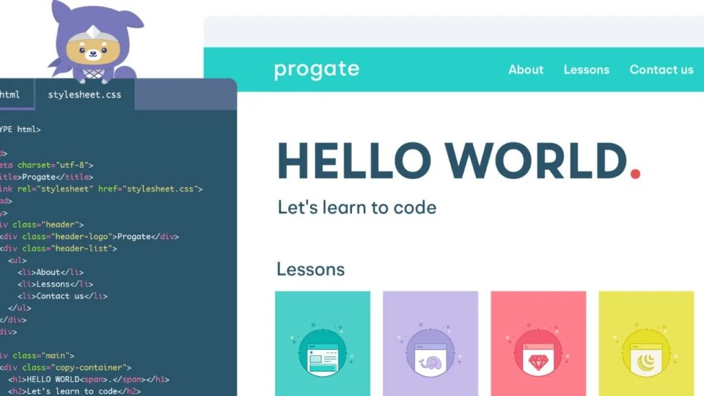 Progate: تطبيق جوال يعلمك 16 لغة برمجة