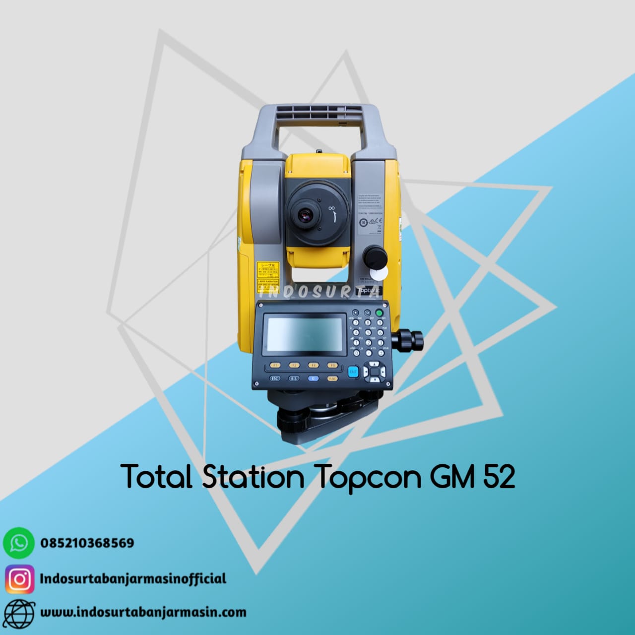 DISTRIBUTOR | Total Station TOPCON di Banjarbaru