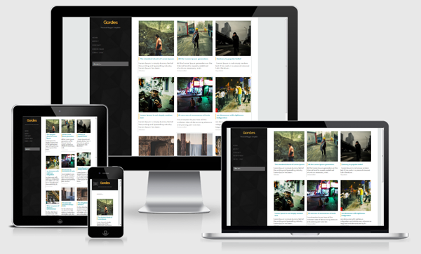 Gordes Responsive Blogger Template