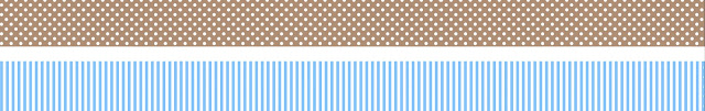 Brown and Light Blue Free Printable  Labels.