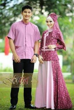 25 Model  Baju  Muslim  Couple  Keluarga Terbaru 2019 