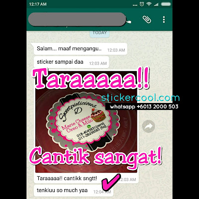 stiker sticker kahwin sticker produk product mudah bagus kalis air waterproof print sticker kuih raya kek biskut order sticker sticker aqiqah cetak sticker print sticker sticker jual sticker label buat sticker tempah sticker murah label nama kahwin produk product perniagaan bisnes majlis bulat biasa gold silver transparent lutsinar