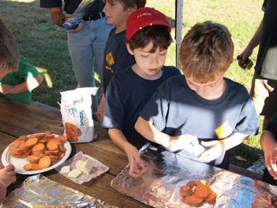 Hillsborough Cub Scout Pack 89 Fall Camping Trip, Teetertown Preserve