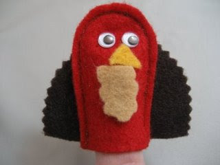 Turkey Finger Puppets