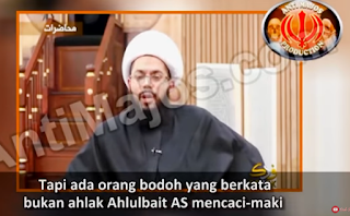 Video : Syiah tidak hanya melaknat para sahabat RA tapi … 