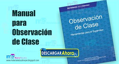 Manual para Observación de Clase