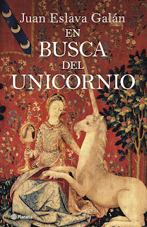 Portada del libro En busca del unicornio, de Juan Eslava Galán.