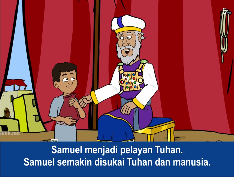 Komik Alkitab Anak: Samuel Mendengar Suara Tuhan