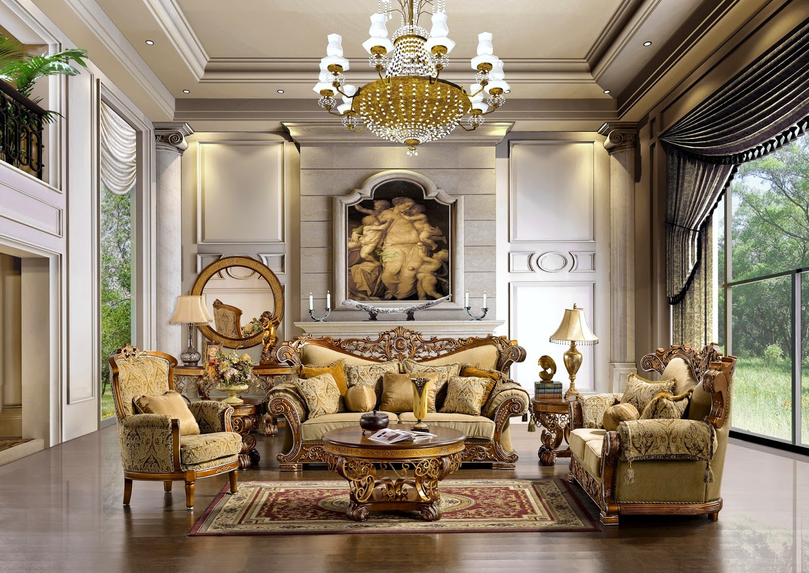 Traditional Formal Living Room Furniture