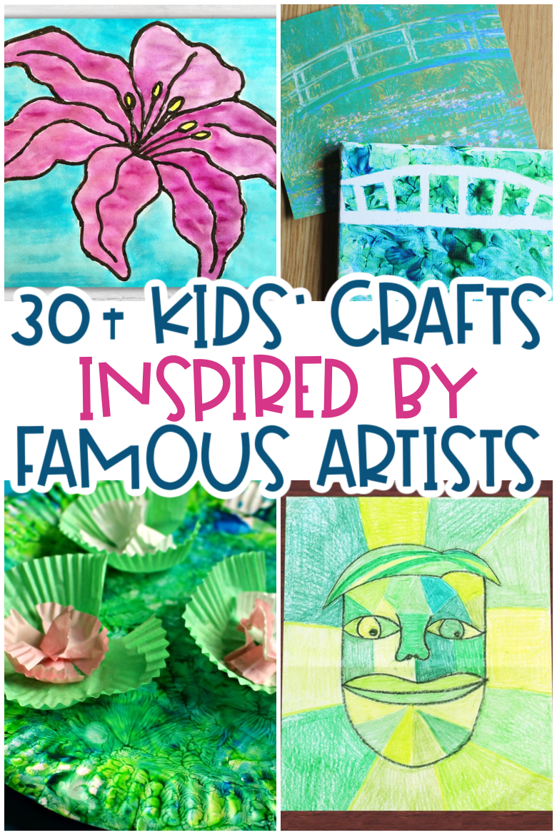 Books to inspire young artists!  Art books for kids, Kids art
