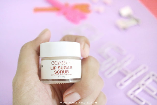 ElsheSkin Lip Sugar Scrub Mengatasi Bibir Hitam & Kering