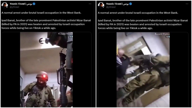 Brutal, Tentara Israel Hajar Tiktoker Palestina Saat Live Streaming di West Bank