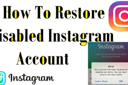 How to Undisable Instagram Updated 2019