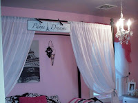 paris themed bedroom for girl