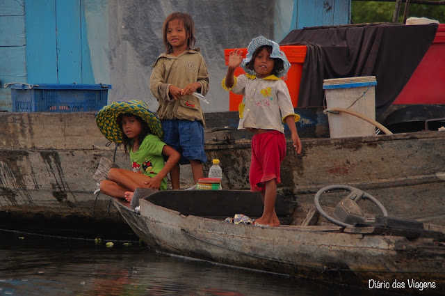 Visitar Angkor Wat - Lago Tonle Sap