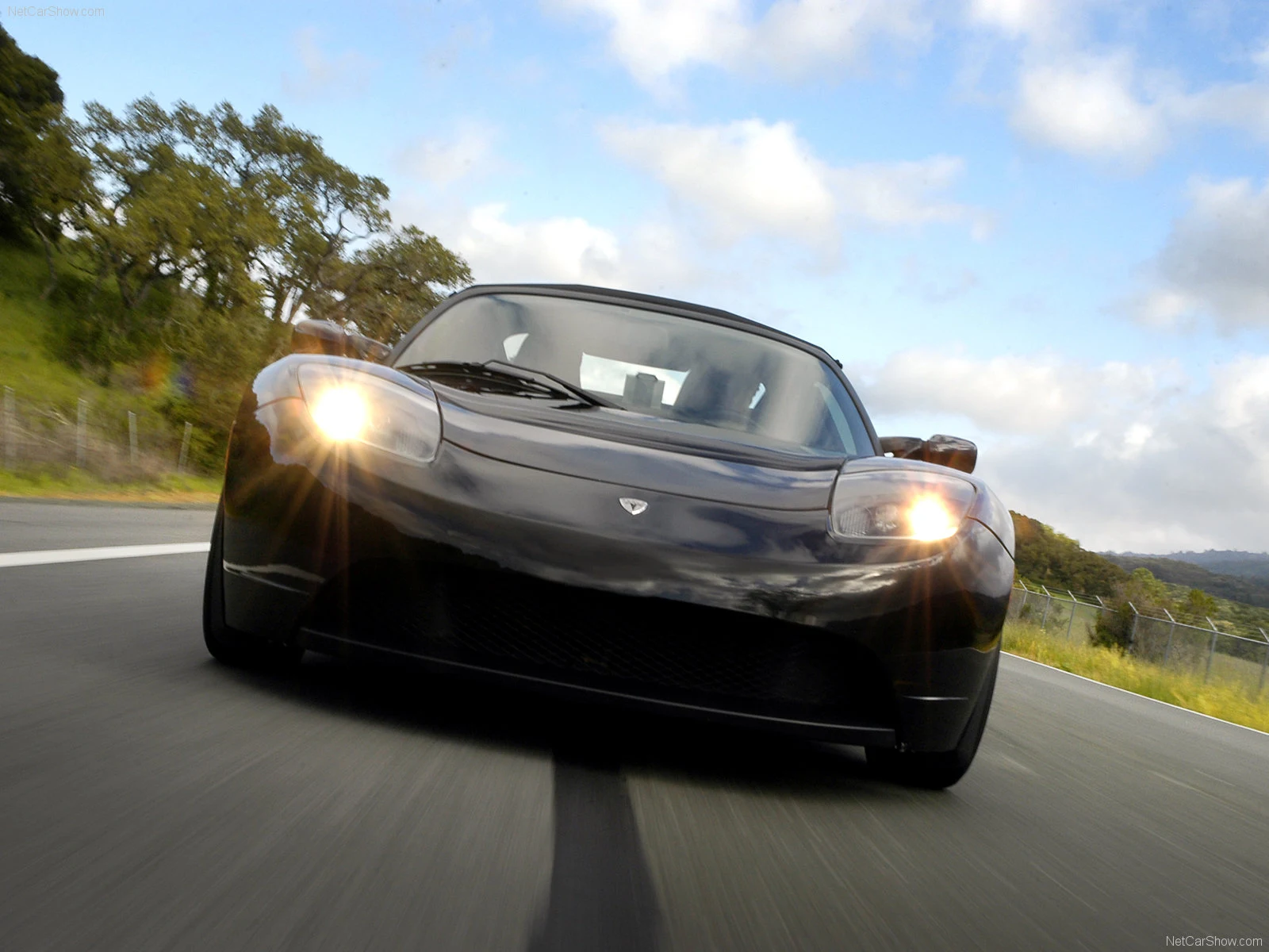 Hình ảnh xe điện Tesla Roadster 2008 & nội ngoại thất