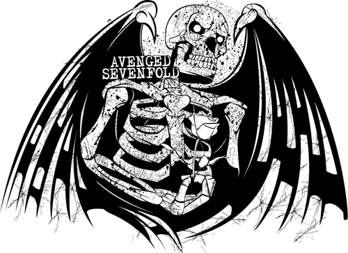 Avenged Sevenfold Logo 2011 Foto  Nano Pertapan