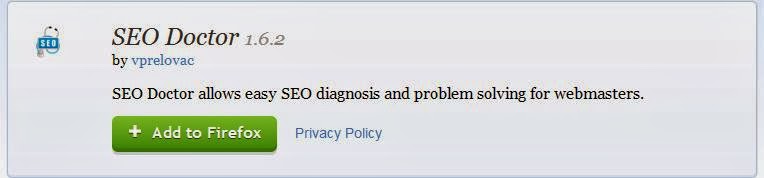 Công cụ seo web - seo doctor addon firefox -các tiện ích của firefox
