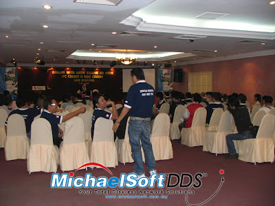 Michaelsoft DDS Diskless Solution , Cloud Computing , Diskless Cybercafe , Diskless System , Michaelsoft DDS display their Diskless Solution For Cybercafe in Event & Exhibition at Malaysia