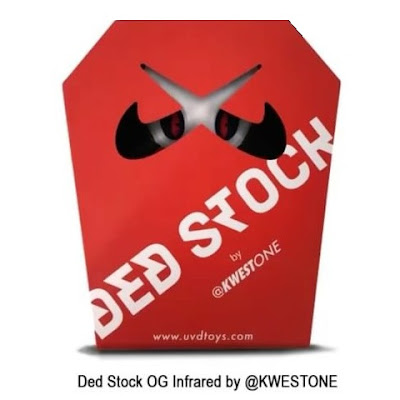 Ded Stock Infrared Edition Vinyl Figure by KwestOne x UVD Toys