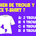 Seule 1 personne sur 7 trouve la bonne réponse : combien de trous y a-t-il dans ce T-shirt?