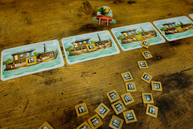 Einer Geht Noch! board game 桌遊 每輪抽每艘船的總載重量