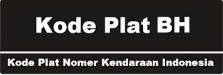 Kode Plat Nomer Kendaraan BH 