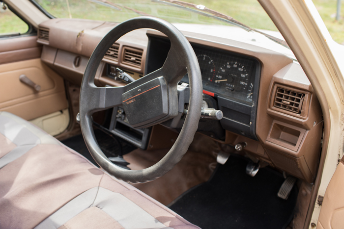 inside 84 hilux