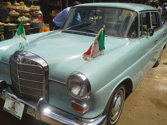 1957 Mercedes Benz 220S Sedan: A Review of Gov. Ayodele Fayose's Official Car 