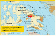 Baffin Island Political Map (baffin island map)