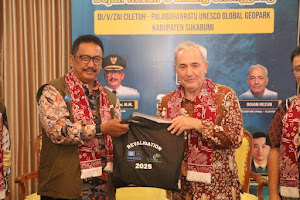 Evaluator UNESCO Apresiasi Kemajuan Geopark Ciletuh Palabuhanratu