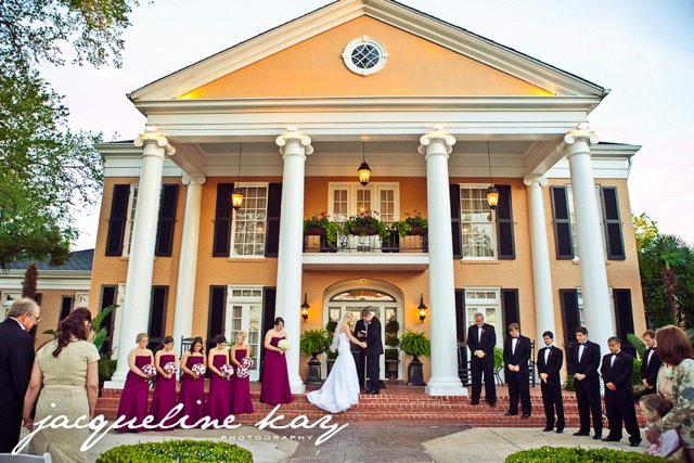 Plantation style wedding