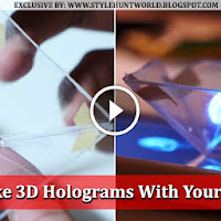 How To Make 3D Holograms With Your Smartphone