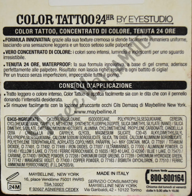 Maybelline - Color tattoo 24h Taupe inci