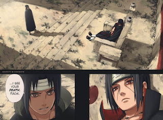 uchiha itachi vs sasuke anime naruto